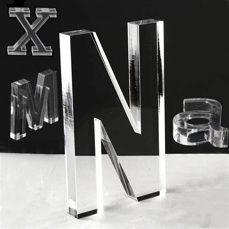 Custom 3d Acrylic Wordingfont Alphabet Letter And Number 3mm