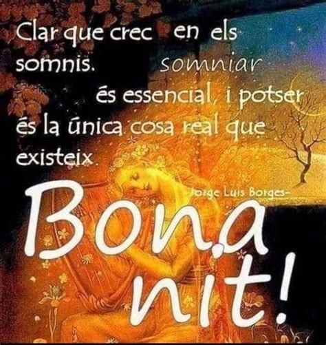 Bona Nit Buenas Noches En Catalan Frases De Buenas Noches Amor