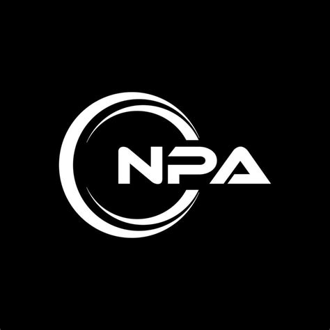 Npa Logo Diseño Inspiración Para Un único Identidad Moderno Elegancia