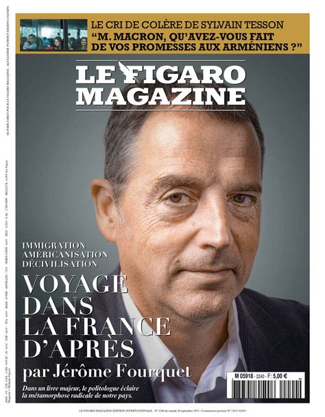 Le Figaro Magazine édition numérique du 29 septembre 2023