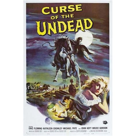 Pop Culture Graphics Curse of The Undead Movie Poster Print, 27 x 40 ...