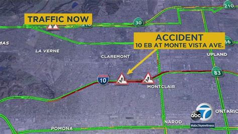 Big Rig Crash Blocks Lanes On Westbound 60 Fwy In Hacienda Heights