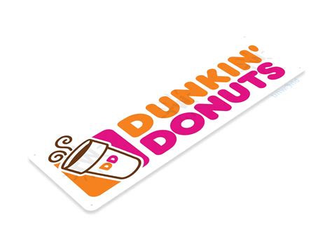 Dunkin' Donuts Sign B140 - TinWorld Food Signs, tinsign.com