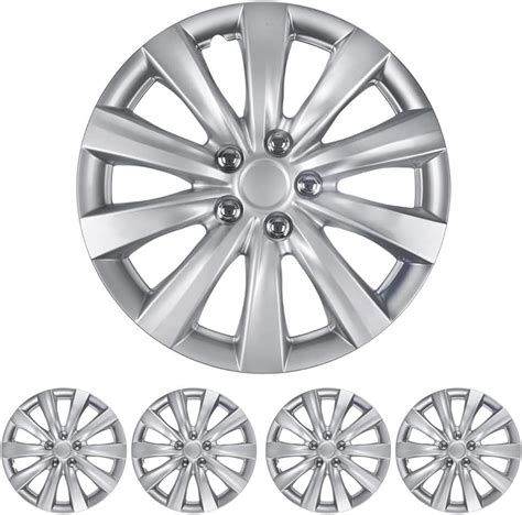 Bdk Pack Premium Inch Rim Wheel Cover Hubcaps For Cars Trucks