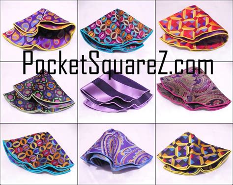 Best Custom Prefolded Pocket Squares In Silk Linen Cotton