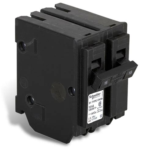 Schneider Electric - Square D Single Pole 15 Amp QO Tandem Circuit ...