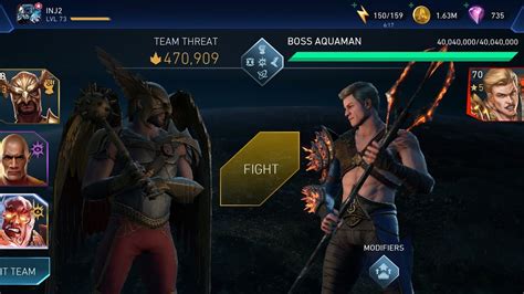 Sub Boss Aquaman Solo Raid Event Fights Injustice Mobile