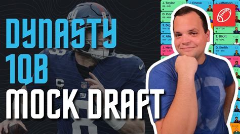 Dynasty Startup Mock Draft Who Are The Top Choices In Dynasty Youtube