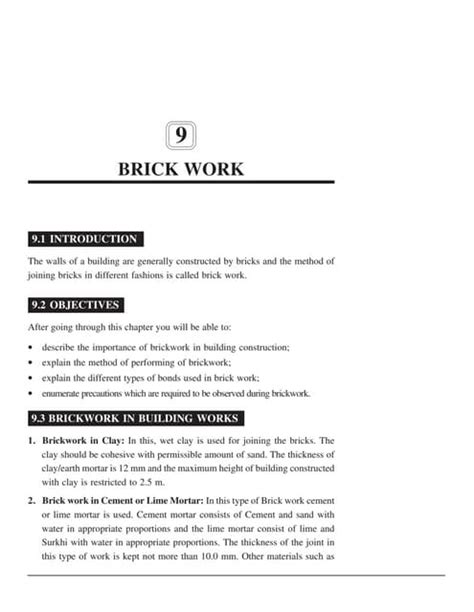 brickwork  construction project   quality control