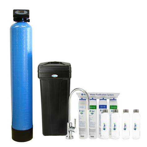 Tier1 Essential Series 48 000 Grain Water Softener With Ultra Filtration Hollow Fiber Drinking