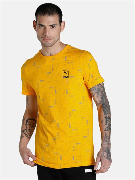 Buy One8 X Puma Virat Kohli Mens Aop Slim Fit Brand Logo Printed Slim