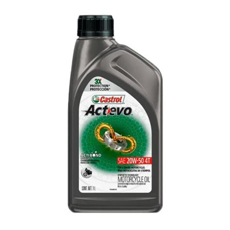 CASTROL ACTEVO 4T 20W50 X 1 LITRO Dordan Store