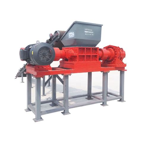 Double Shaft Plastic Shredder Scrap Metal Steel Shredder Machine