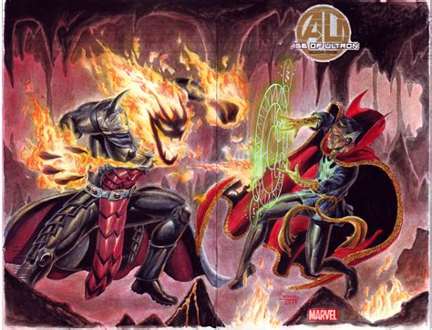 Dr. Strange vs Dormammu by edtadeo on DeviantArt