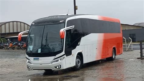 Movimento De Ônibus Na Fábrica Da Busscar o primeiro NB1 365 Da