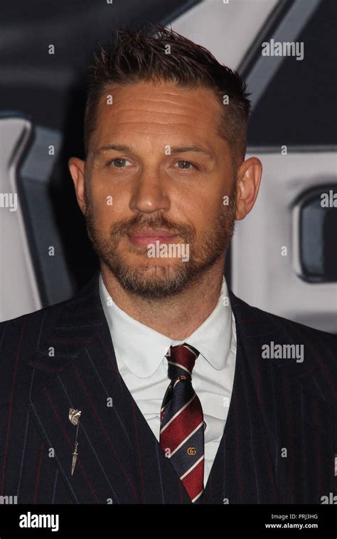 Tom Hardy 10 01 2018 The World Premiere Of Venom Held At Regency Village Theatre In Los