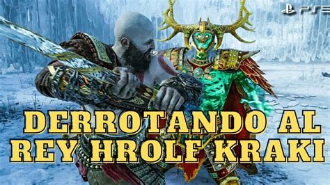 God Of War Ragnarok Rey Berserker Rey Hrolf Kraki Gameplay En