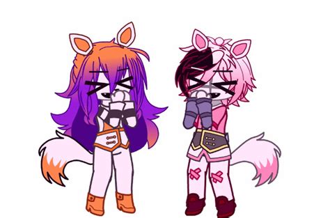 Lolbit And Funtime Foxy Being Themselves Rgachafnaf