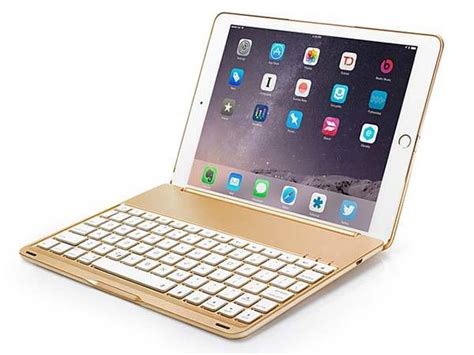 The Illuminated Ipad Air 2 Keyboard Case Gadgetsin Ipad Mini Cases