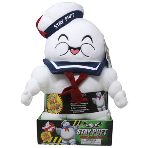 Kidrobot Ghostbusters Stay Puft Marshmallow Man HugMe Plush white