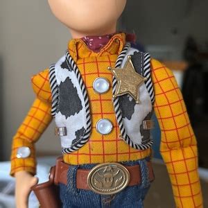 Toy Story Custom Sheriff Woody Doll Marionette Style Toy Mode Head