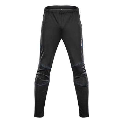 Lixada Mens Waterproof Cycling Pants Thermal Fleece Windproof Winter