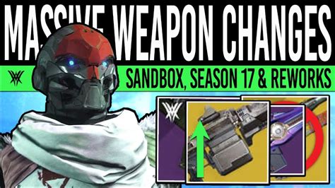 Destiny 2 MASSIVE WEAPON UPDATE Huge BUFFS Glaive Rework Exotic