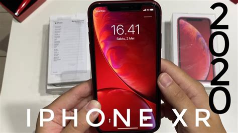 Unboxing Iphone Xr Product Red Merah Di Tahun Indonesia Youtube