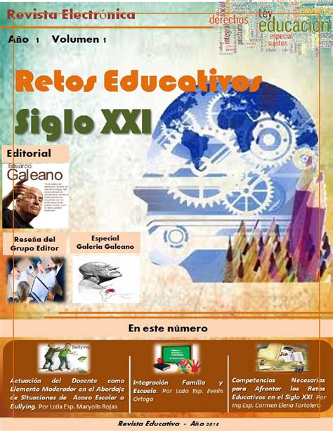 Revista Retos Educativos Siglo XXI Num 1 Año 1 by Carmen Elena