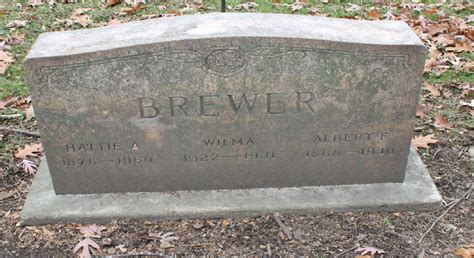 Wilma Brewer Homenaje De Find A Grave