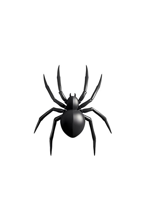 Spider emoji clipart image – ClipartSign