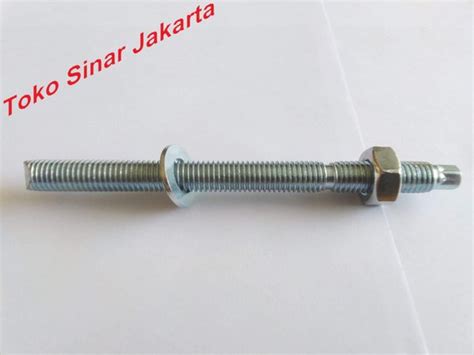 Jual Chemical Anchor Angkur Dynabolt Long Drat Stud Bolt As 10 Mm X 130