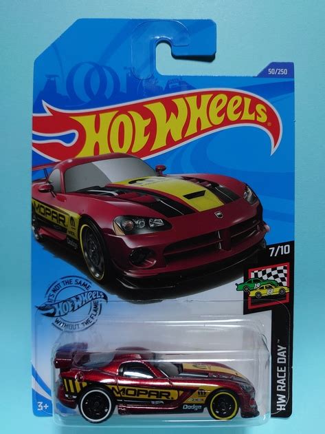 Dodge Viper Srt Acr Hw Race Day Red Toys Museum Muuseo