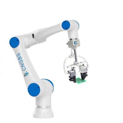 6 Axis Robot Arm CNGBS Collaborative Cobot With ROUCHU Robot Gripper