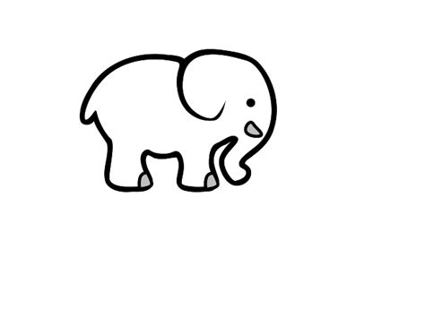 White Elephant Clip Art At Vector Clip Art Online Royalty Free And Public Domain