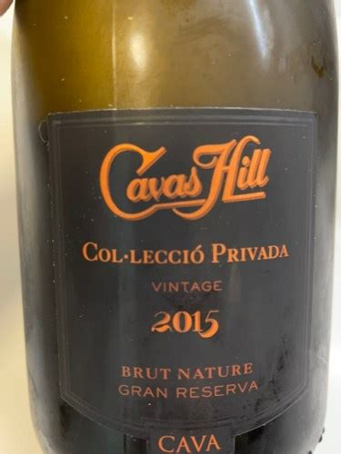 Cavas Hill Cava Col Lecció Privada Gran Reserva Brut Nature Vivino