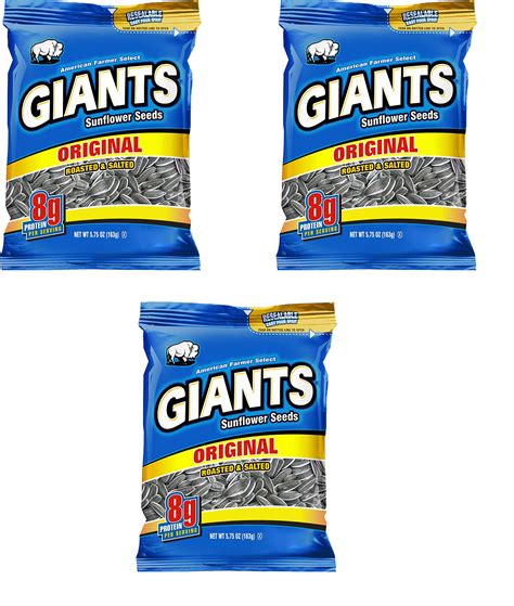 Giants Sunflower Seeds ジャイアント ひまわりの種 サンフラワーシード Original オリジナル 12袋入り ナッツ