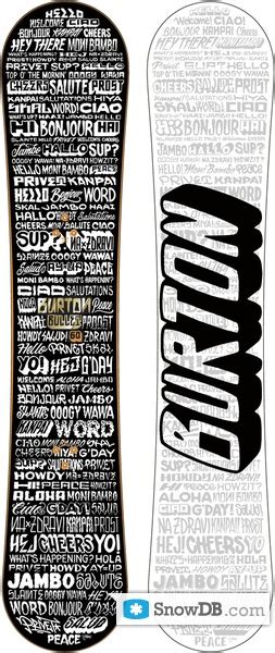 Snowboard Burton Bullet 2011/2012 :: Snowboard and ski catalog SnowDB.com