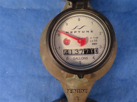 Neptune T 10 1″ Water Meter Nsf 61 1 1 2 150 B16 Sa A182 Stainless Flange Weld 1year Warranty