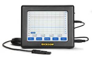 FH525 Touchscreen Temperature Humidity Data Logger From Dickson