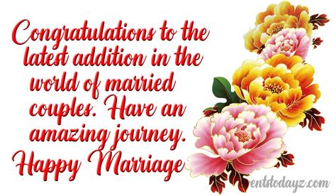 Happy Marriage Wishes, Quotes & Messages With Images