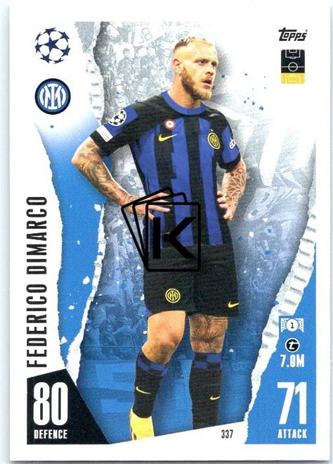 Fotbalová kartička 2023 24 Topps Match Attax UEFA Club Competitions 337