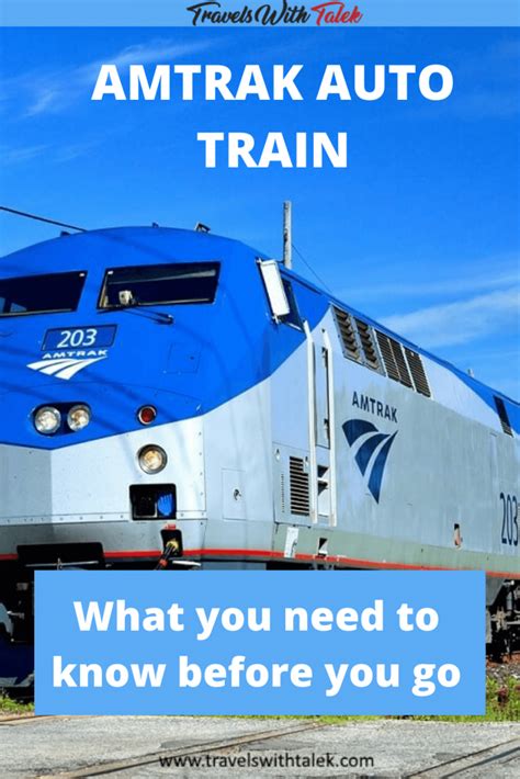 Amtrak and the auto train – Artofit