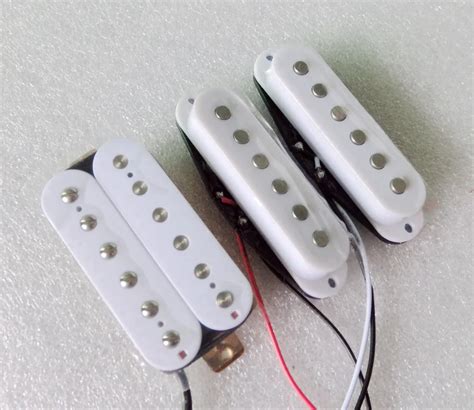 Aliexpress.com : Buy Free Shipping guitar parts Black/ Ivory/ White SSH guitar pickup High ...