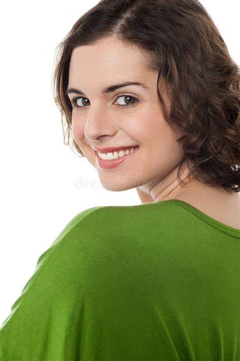 Stylish Portrait Of Fashionable Happy Woman Stock Photo Image Of Cool