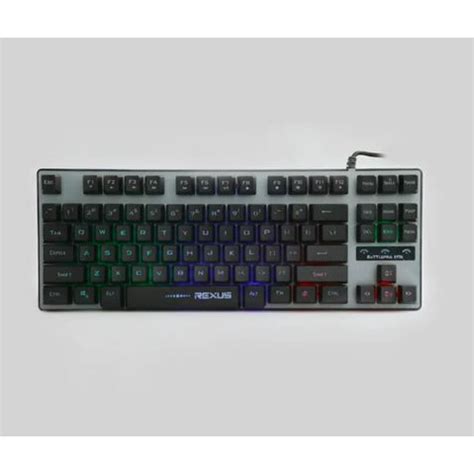 Jual Keyboard Rexus Gaming Battlefire K Tkl Metal Grey Shopee Indonesia