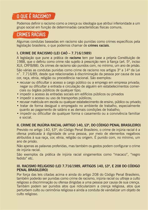 Cartilha Racismo Pdf