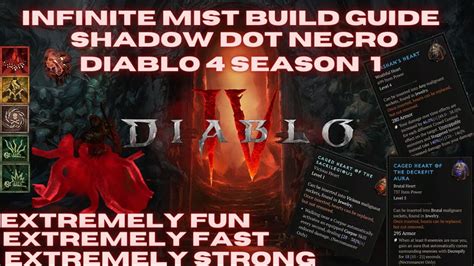 Diablo 4 Season 1 Budget Shadow Dot Auto Bomber Infinite Mist Necro