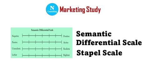 Semantic Differential Stapel Scales Youtube