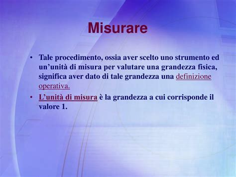 Ppt Grandezze Ed Unit Di Misura Powerpoint Presentation Free